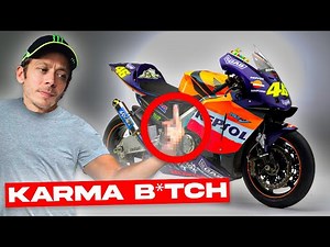 Why did Valentino Rossi send Honda to hell? 🤬