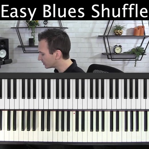 If you want to play blues, you'll need to know how to shuffle 🎹 https://pianowithjonny.com/courses/the-10-lesson-blues-challenge-1/ #bluespiano #piano #pianowithjonny #pianotip #bluesshuffle | Piano With Jonny