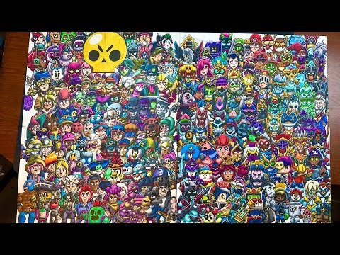 EVERY Brawl Stars Skin POSTER