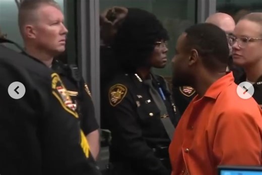 Watch Moment Black Man, Rodney Hinton Jr., Accused Of Avenging Son’s Death Walked Out Of Courtroom Passing By Over 30 Cops - BlackSportsOnline