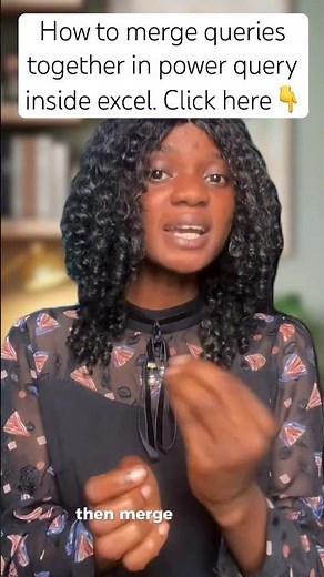 How to merge queries in excel using power query features. #powerquery #excel