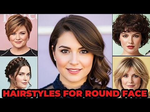 18 Hairstyles For Round Face Shapes