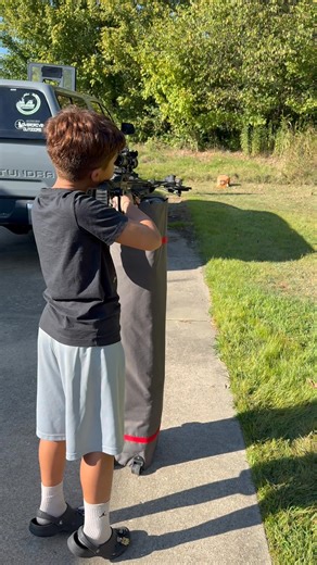 My oldest son Braxton has been asking me if he could do some hunting this season with the crossbow. Picked up a new Vortex Crossfire II and told him we got a couple weeks to get him ready. Took him 8 shots to get her dialed in, video was on the 3rd or 4th shot. Proud Dad moment watching him put in the work to get ready. Wish us luck this season! -BB | Overdrive Outdoors LLC