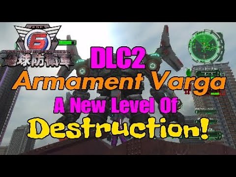 Earth Defense Force 6 DLC2 "ARMAMENT BARGA" Mech (Air Raider)