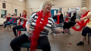 Burlesque chair dancing classes offer women 'ego boost'