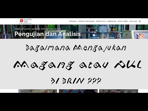 Cara Mengajukan Magang PKL di BRIN bagi Siswa dan Mahasiswa 2023
