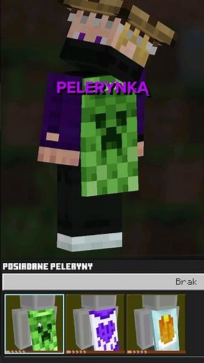 PELERYNY z OKAZJI 15 LECIA MINECRAFTA - PORADNIK JAK ZDOBYĆ WSZYSKTIE PELERYNY #shorts
