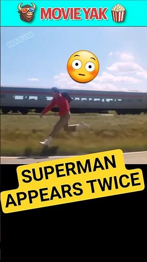 SUPERMAN appears TWICE here! #behindthescenes #superman #shorts