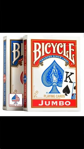 Bicycle Playing Cards, Jumbo Index, 2 Pack
