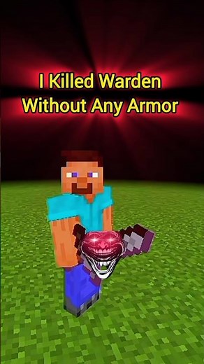 how to kill warden | how to kill warden in minecraft | easiest way to kill warden in minecraft