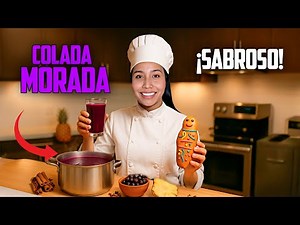 The secret recipe for COLADA MORADA 😱 | Karito La Tóxica, Ni Q' Fuera, Alyson Jazmin