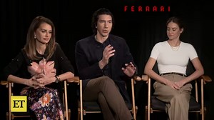 17K views · 211 reactions | Adam Driver, Penélope Cruz, and Shailene Woodley open up about working together on 'Ferrari.' | Entertainment Tonight | Facebook