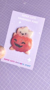 150K views · 1.2K reactions | Watch me make a super cute Halloween Togepi pin using shrink plastic!  ✨ #shrinkplastic #shrinkydinks #cuteart #togepi #pokemon #artistalley | Super Cute Awesome Stuff - Art by Perdita | Facebook