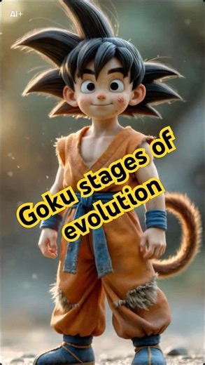 Amazing Goku Saiyan evolution 🔥🤯🐉 #dragonballz #ai #anime #goku #dragonballsuper #aivideo #aiart