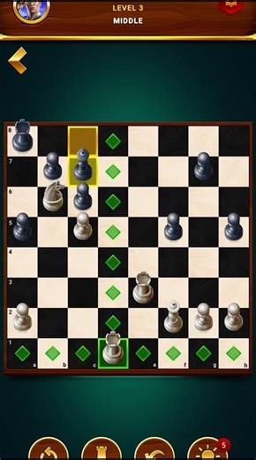#shorts 09 L3* #end #chess #games #learning #gamer #player #computer #beats #level #three #hard