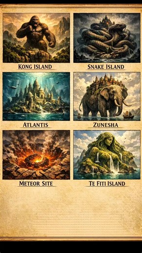 6 Mythical Islands That Shouldn’t Exist 🌍 #edit #myth