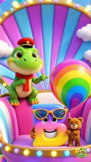 Learn ABCs | Alphabets train with Doodle 🦖