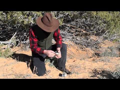 How to Make a Knife from Flint Rock