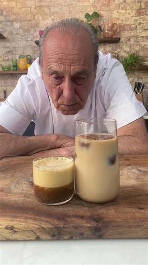 If you're needing a CAFFEINE boost this morning, Gennaro's got the perfect iced coffee for you... the ITALIAN way!! 😍 | Jamie Oliver