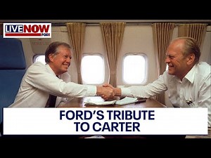 Jimmy Carter: President Ford's son delivers heartfelt tribute at funeral