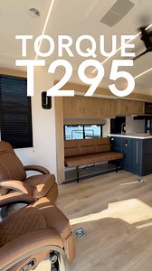 1.1K reactions · 40 shares | Follow us through the Torque T295! What's not to love about these amazing features? ❗ 15' garage storage ❗ King-size bed ❗ Reclining seating Comment your favorite feature! | Heartland RVs | Facebook