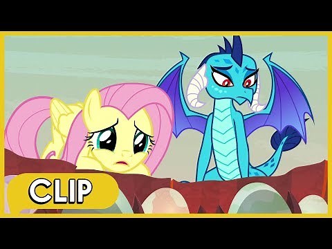 Fluttershy Tries to Help Ember with the Dragon Eggs - MLP: Friendship Is Magic [Season 9]