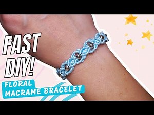Super Easy Macrame Bracelet for Beginners – Fast & Stylish DIY!