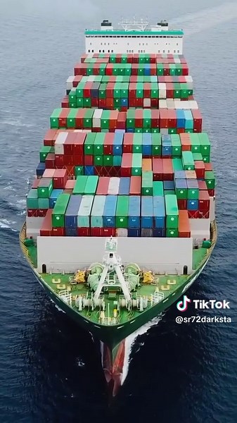 Mega Project (@megaprojectt) - Discover China's Evergreen: The Largest Cargo Ship