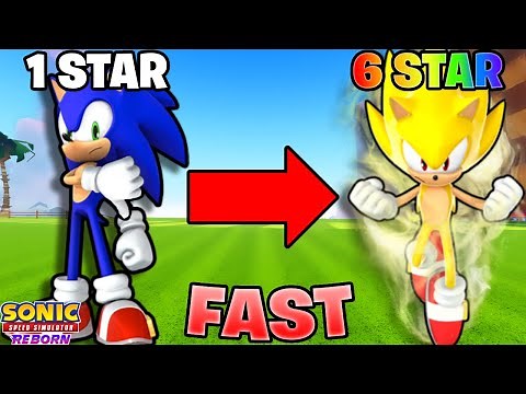 **PATCHED** How To Get 6 STAR SKINS *FASTER* In Sonic Speed Simulator!