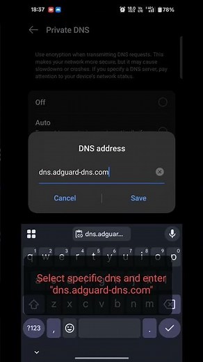 Block All Ads on Android Using AdGuard DNS (No App Needed!)