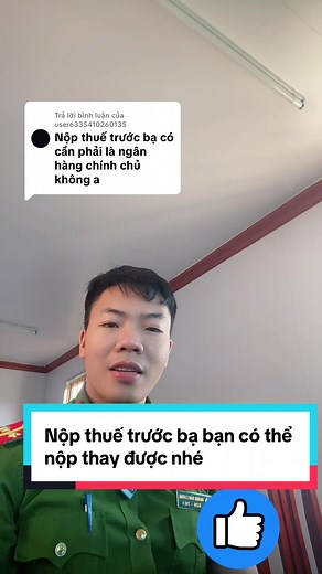 Hướng dẫn nộp thuế trước bạ thay người khác