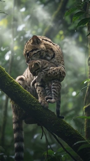 kucing hutan antara spesis yang terancam #kucinghutan #hutanmalaysia #wildlife