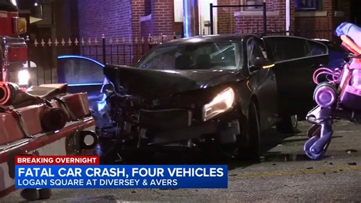 1 killed, 1 injured in Logan Square crash: CPD