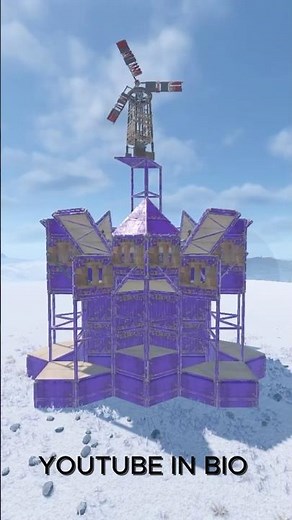 NEW META EGGSHELL BASE #rust #rustbase #gaming #rustbasedesign #rustgame #rustbunker #rustwipe