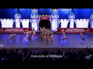 Michigan Dance Team Jazz Semi-Finals at UDA Nationals