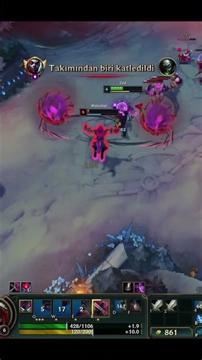 League of Legends Zed vs Malzahar
