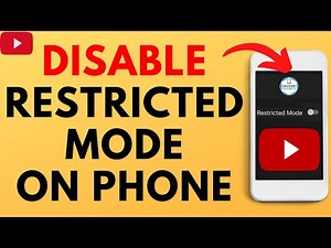 How to Turn off YouTube Restricted Mode - iPhone & Android