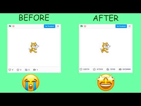 TUTORIAL HOW TO MAKE OWN SCRATCH PROJECT POPULAR?