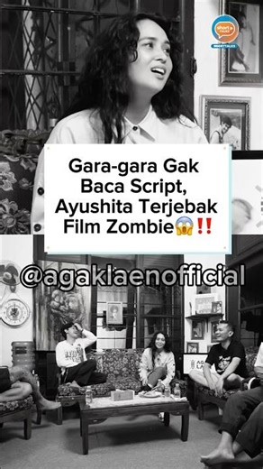 Gara-gara Gak Baca Script, Ayushita Terjebak Film Zombie😱‼️ #storylucu #entertainment #filmzombie