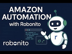 Amazon Automation with Robonito – AI-Powered Testing Simplified!
