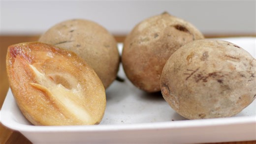 How to eat sapodilla | What does sapodilla chico sapote taste like?