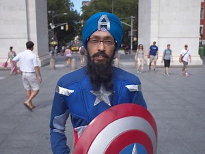 Capt Sikh America fights racial bais