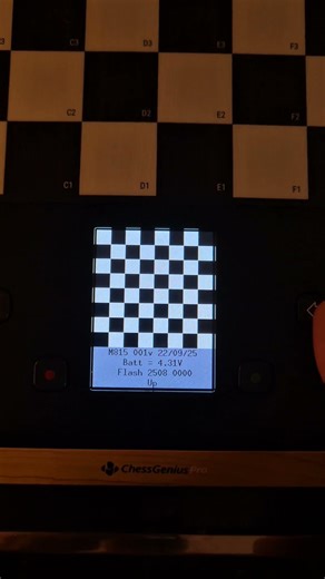 Millennium ChessGenius Pro 2024 hidden test menu