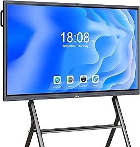JAV Smart Board, 65'' 4K UHD Smart Whiteboard, Interactive Touch Screen Smartboard, Smart Board for Classroom and Business, Robust App Ecosystem for Remote Meeting (Board Only)