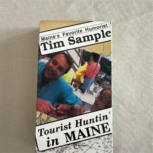 Tim Sample Tourist Huntin' in Maine VHS 1991 Humorist Comedy Video Vintage Works - Etsy