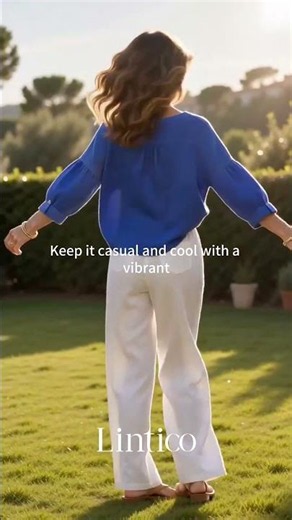 How to style linen pants #Linticoshop
