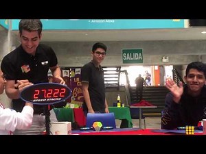 Megaminx Official World Record Single: 27.22 - Juan Pablo Huanqui