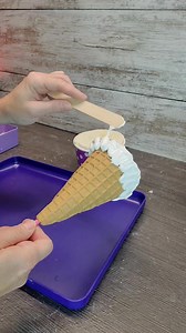 10K views · 322 reactions | Let's make some ice cream cone picks for your candyland trees. Sprinkles and white fudge in my etsy shop. Links in comments #candyland #christmas #diyornaments #fakebake #foamclay #icecreamcone #sprinkles #etsy | UpnGrowing | Facebook