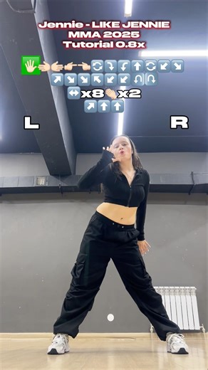 Like JENNIE - ‪@jennierubyjane‬ MMA 2025 Version (Dance Break) Emoji😜 Tutorial by EVELINA