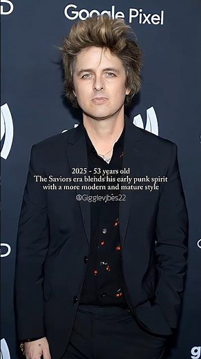 Billie Joe Armstrong Evolution (1992–2025) #shorts #youtubeshorts #short #80smusic #music